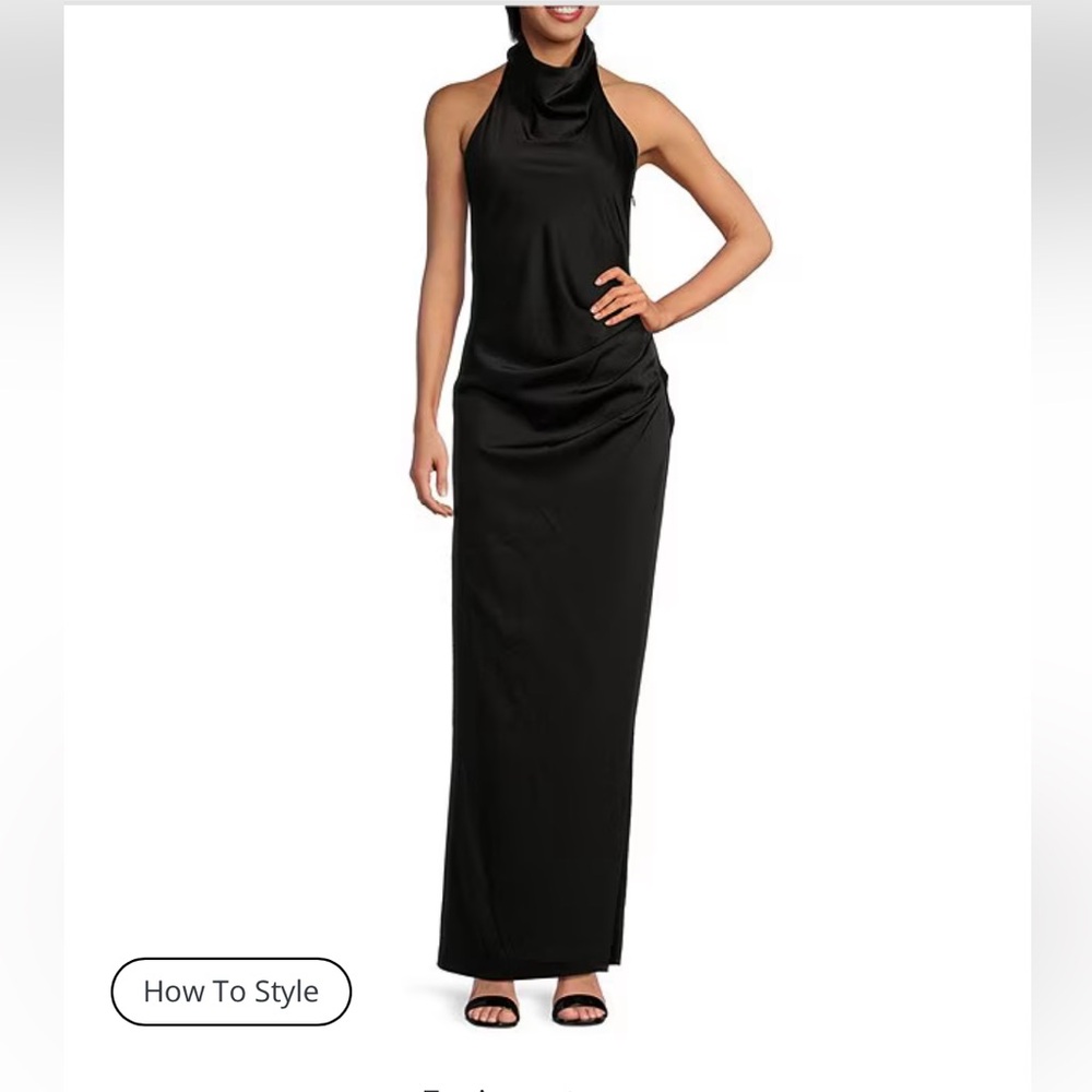 Gianni Bini Black Maxi Dress